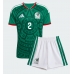 Mexico Jorge Sanchez #2 Hjemmedraktsett Barn VM 2026 Kortermet (+ Korte bukser)